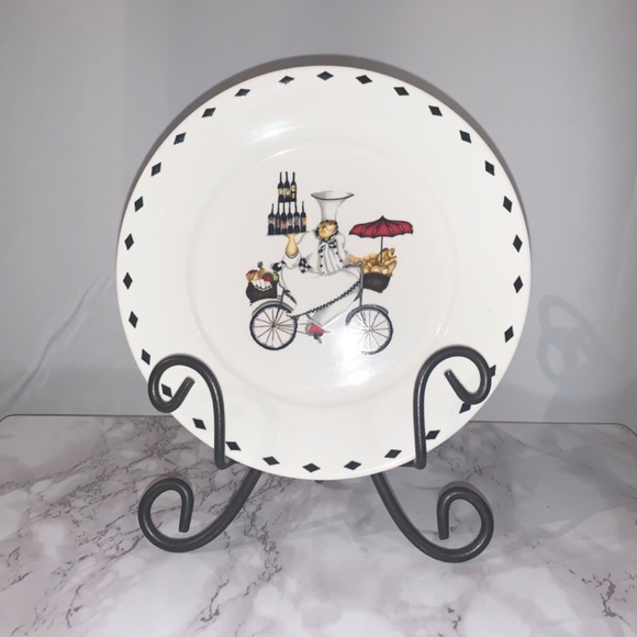 COPY - Vintage Oneida Chefs to Go Dessert Plates-set of 4 - Picture 3 of 7